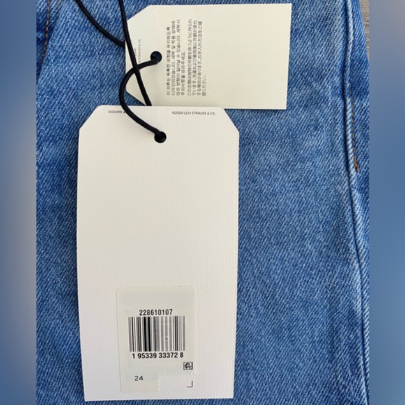 MSRP $108 NWT 24x28 High Rise Levi’s Wedgie Icon Fit Jeans In Athens Asleep - Picture 7 of 14